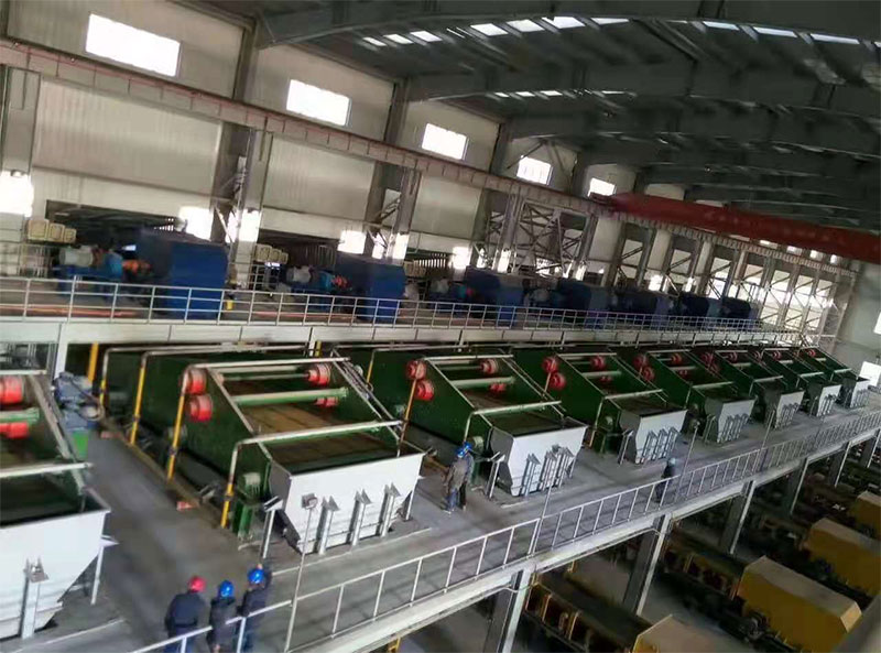豫特機械新(xīn)疆伊犁2450脫水篩使用(yòng)現場案例